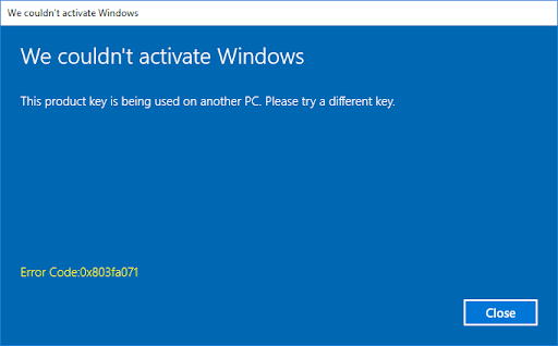 active windows 10